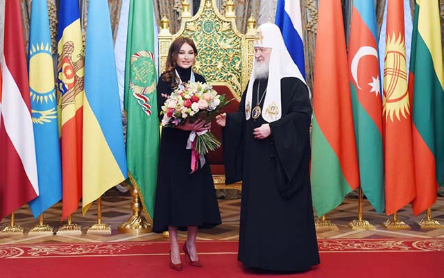 Mehriban Əliyevaya Moskvada yüksək orden təqdim edildi - Fotolar