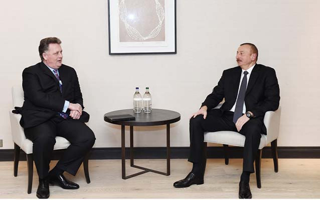 Dövlət başçısı “Chevron”un vitse-prezidenti ilə görüşüb - Fotolar