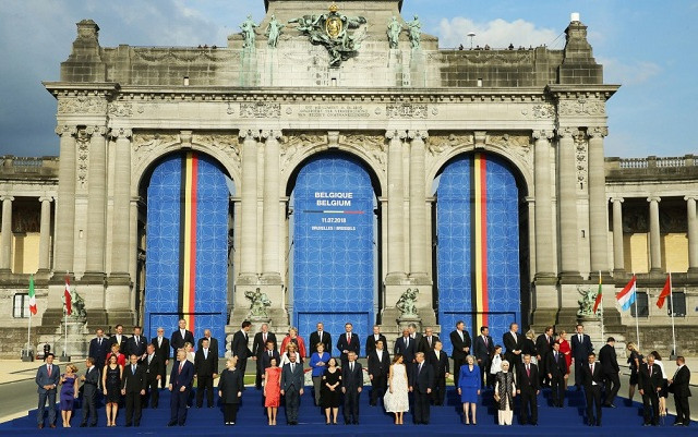 İlham Əliyev NATO-da ölkə başçıları üçün qəbulda - Foto