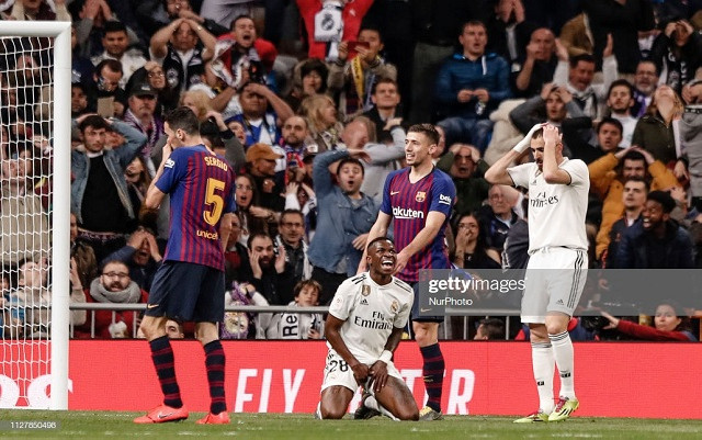 “Barsa” “Real”ı Madriddə darmadağın etdi - Fotolar + Video