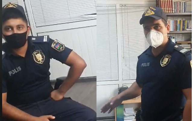 Şahbaz Xuduoğlunun polislə bağlı videosuna DİN-dən cavab