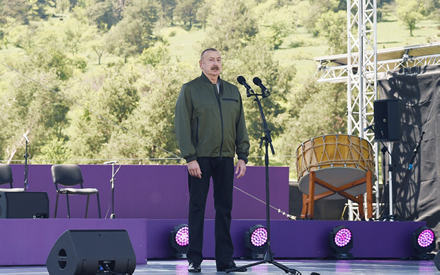 Prezidentin “Xarıbülbül” festivalında çıxışının - Tam mətni