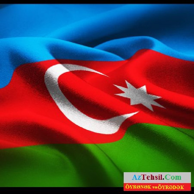 Azərbaycan Respublikasının Dövlət bayrağının təsviri