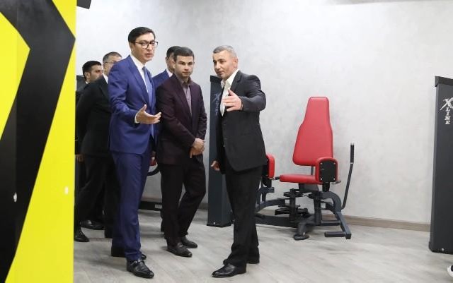 Qurban Qurbanovun fitnes klubunun açılışı oldu - Fotolar