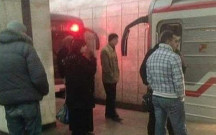 Bakı metrosunda hadisə - Video