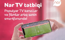 “Nar TV” istifadəçilərinin sayı 117% artıb