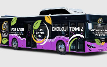 “Xaliq Faiqoğlu” şirkəti Bakıya ilk CNG avtobusunu gətirdi