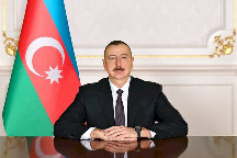 Gürcüstanın iqtisadiyyat naziri İlham Əliyevin qəbulunda