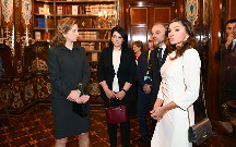 Mehriban Əliyeva Kuirinale Sarayı ilə tanış olub - Fotolar