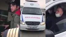 ŞOK: Təcili tibbi yardım maşınında Bakıya sərnişin daşınır - Rəsmi açıqlama+Video