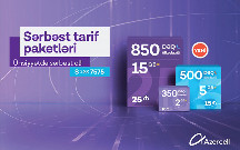 “Azercell Telekom” yeni Sərbəst tariflərini təqdim edir
