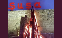 29 ildən sonra Şuşada bayram tonqalı - Video