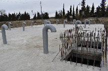 Yevlax şəhərinin su təchizatı və kanalizasiya sistemlərinin yenidən qurulmasına başlanılıb - FOTO VİDEO