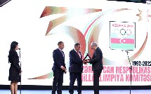 Azərbaycan Milli Olimpiya Komitəsinin 30 illik yubileyinə həsr olunmuş təntənəli mərasim keçirilib