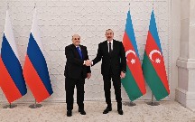 İlham Əliyevin Rusiya Baş naziri ilə görüşü başladı - Foto
