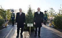 Astanada Heydər Əliyev küçəsinin açılışı oldu - Fotolar