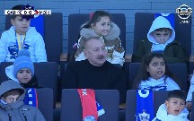 Prezident oyunu şəhid övladları ilə birgə izlədi - Video