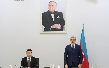 Samir Nuriyev yeni sədri kollektivə təqdim etdi - Foto