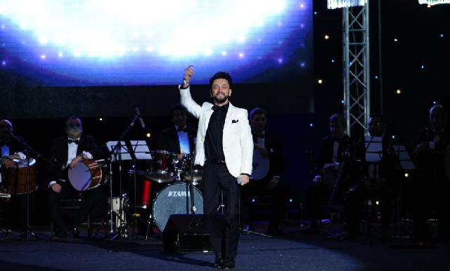 Mədət Quliyev Faiq Ağayevin yubiley konsertində - Fotolar