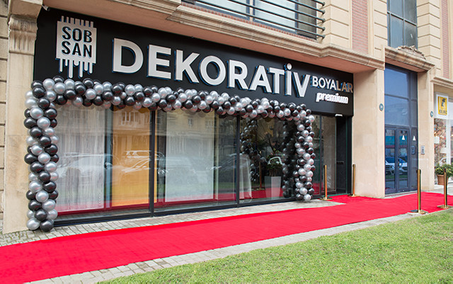 Sobsan Boyalarının Dekorativ Premium mağazasının açılışı oldu - Fotolar