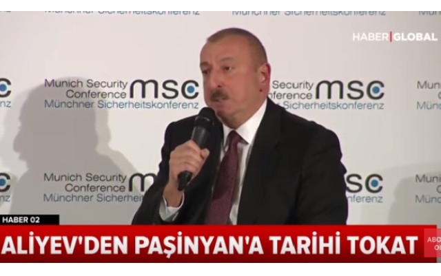 Türkiyə telekanalı: “Əliyevdən Paşinyana tarixi şillə” - Video