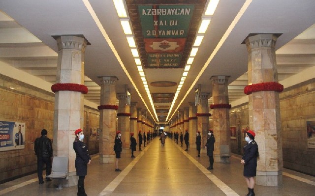 Bakı metrosunun bəzi stansiyaları 20 yanvarda iş rejimini dəyişəcək