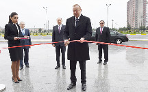 Prezident məhkəmə binasının açılışında - Fotolar