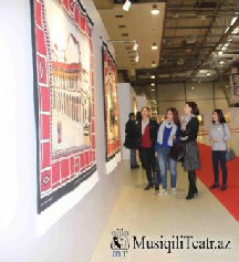 Musiqili Teatrın kollektivi Tahir Salahovun sərgisində