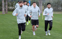 Qurban Qurbanovun oğlu “Qarabağ”ın əsas komandasında - Foto