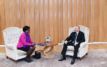Prezident Dünya Bankının regional direktoru ilə görüşdü