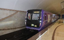 Bakı metrosunda daha iki yeni qatar - Fotolar