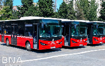 Bakıya yeni avtobuslar gətirildi - Fotolar