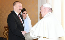 İlham Əliyev Vatikanda Papa Fransisklə görüşdü - Fotolar + Video