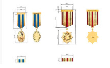 Vətən müharibəsi iştirakçılarına veriləcək medallar - Fotolar