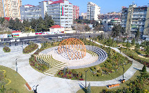 Prezidentlə xanımı yeni parkın açılışında - Fotolar