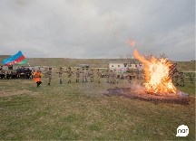 “Nar” Novruz bayramını azad edilmiş ərazilərdə əsgərlərlə qeyd etdi