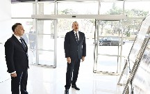 Prezident açılışa qatıldı - Fotolar