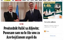 Serbiya mediası İlham Əliyevin səfərini geniş işıqlandırıb