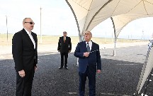 Prezident Hacıqabulda olub - FOTO